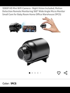 Mini 1080p WiFi Security Camera